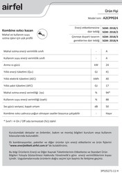 Airfel Maestro Smart Wifi 24/24 Kw 20000 Kcal Tam Yoğuşmalı Kombi - 5