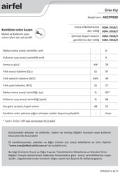 Airfel Maestro Smart Wifi 28/28 Kw 24000 Kcal Tam Yoğuşmalı Kombi - 5