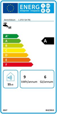 Demirdöküm (Baca Dahil) L 275 F 11 Lt. Doğalgazlı Hermetik Şofben - 2