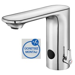 Eca Compact Krom Fotoselli Lavabo Bataryası Elektrikli 108108044