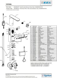 Eca Compact Krom Fotoselli Lavabo Bataryası Elektrikli 108108044 - 5