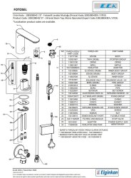 Eca Compact Krom Fotoselli Lavabo Musluğu Elektrikli 108108043 - 5