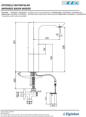 Eca Compact Krom Fotoselli Orta Boy Lav Bataryası Pilli 108108040 - 4