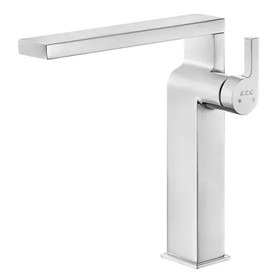 Eca İcon Yüksek Tip Kireç Kırıcılı Hygiene Plus Lavabo Bataryası - 1