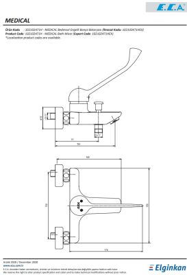 Eca Krom Medical Bedensel Engelli Banyo Bataryası 102102471H - 3