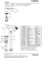 Eca Lia Plus Krom Kireç Kırıcı Tasarruflu Sabit Lavabo Bataryası - 3