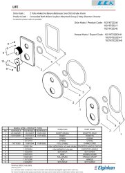 Eca Life Krom Ankastre Banyo/Duş 2 Yollu Sıva Üstü 102167222-KDE - 4