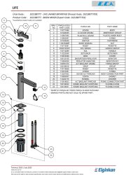 Eca Life Krom Renkli Kollu Sabit Lavabo Bataryası 102188777 - 3