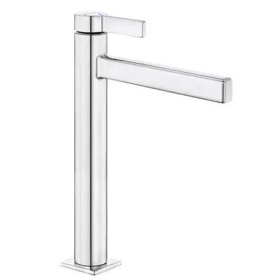Eca Life Krom Renkli Kollu Yüksek Tip Lavabo Bataryası 102188785 - 1