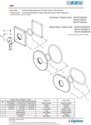 Eca Life Mat Antrasit Ankastre Duş Batarya Sıva Üst 102167122C5-K - 4