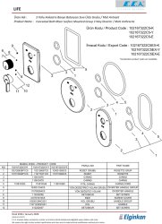 Eca Life Mat Antrasit Banyo/Duş 3 Yollu Sıva Üstü 102167322C5-K - 4