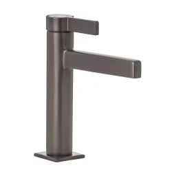 Eca Life Mat Antrasit Kollu Sabit Lavabo Bataryası 102188784C5