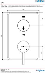 Eca Life Mat Siyah A. Banyo/Duş 2 Yollu Sıva Üstü 102167222C1-KDE - 3