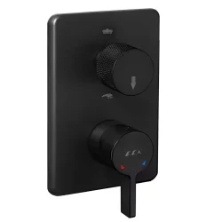 Eca Life Mat Siyah A. Banyo/Duş 2 Yollu Sıva Üstü 102167222C1-KDE - 2