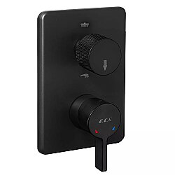 Eca Life Mat Siyah A. Banyo/Duş 2 Yollu Sıva Üstü 102167222C1-KDE
