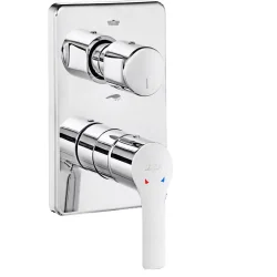 Eca Luna Krom Ankastre Banyo/Duş 2 Yollu Sıva Üstü 102167236-KDE
