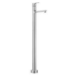 Eca Luna Krom Renkli H 84 cm Ayaklı Küvet Bataryası 102162007 - 2
