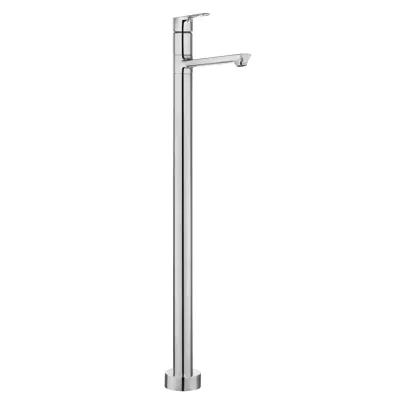 Eca Luna Krom Renkli H 84 cm Ayaklı Küvet Bataryası 102162007 - 2