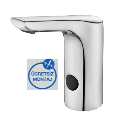 Eca Luna Krom Fotoselli Lavabo Bat Elektrikli T Adaptör 108108054 - 1