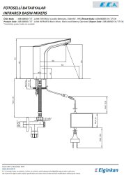 Eca Luna Krom Fotoselli Lavabo Bataryası Elektrikli 108108060 - 3