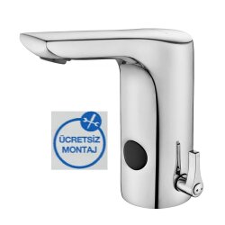 Eca Luna Krom Fotoselli Lavabo Bataryası Pilli 108108051