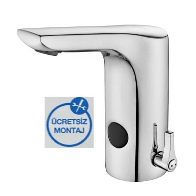 Eca Luna Krom Fotoselli Lavabo Bataryası Pilli 108108051 - 1