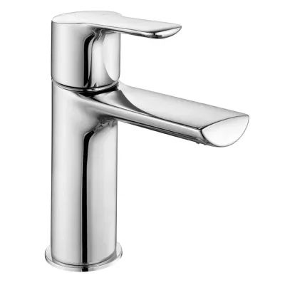 Eca Luna Krom Kireç Kırıcılı Su Tasarruflu Sabit Lavabo Bataryası - 1
