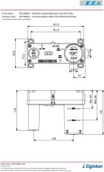 Eca Mat Antrasit Ank. Lavabo Bataryası Sıva Altı Grup 102166601C5 - 3
