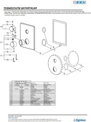 Eca Mat Siyah Termostatik Ank Banyo/Duş 2 Yol S.Ü 102167215C1-KDE - 4