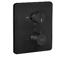 Eca Mat Siyah Termostatik Ank Banyo/Duş 2 Yol S.Ü 102167215C1-KDE