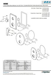 Eca Niobe Krom Ankastre Banyo/Duş 2 Yollu Sıva Üstü 102167243-KDE - 3