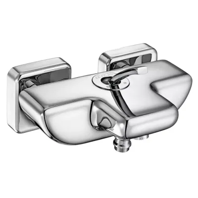 Eca Novita Krom Renk Hygiene Plus Kireç Kırıcılı Banyo Bataryası - 1