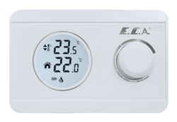 Eca Poly Pure 100W Dijital Pilli On-Off Kablosuz Oda Termostatı - 2