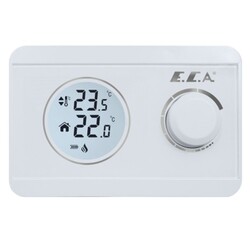 Eca Poly Pure 100W Dijital Pilli On-Off Kablosuz Oda Termostatı - 4