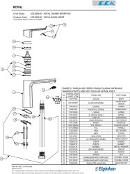 Eca Royal Ecotechnology Krom Kireç Kırıcı Sabit Lavabo Bataryası - 3