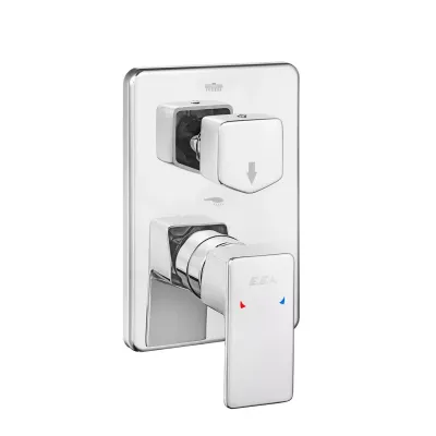 Eca Royal Krom Ankastre Banyo/Duş 2 Yollu Sıva Üstü 102167251-KDE - 1