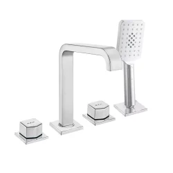 Eca Royal Krom Ankastre Küvet Batarya 102153666 Tiera Plus El Duş - 2