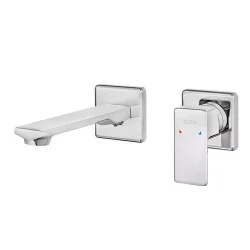 Eca Royal Krom Ankastre Lavabo B Sıva Üst Çift Rozet 102167621-KK