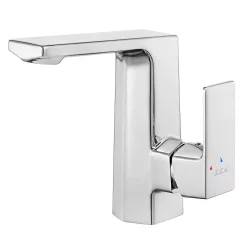 Eca Royal Krom Kireç Kırıcılı Sabit Yandan Kollu Lavabo Bataryası