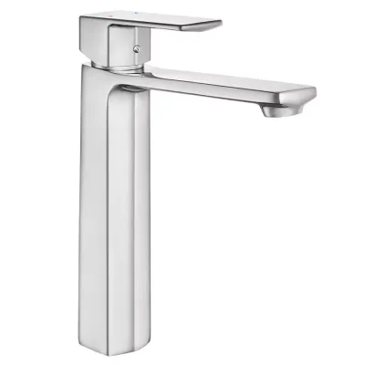 Eca Royal Krom Kireç Kırıcılı Sabit Yüksek Tip Lavabo Bataryası - 1