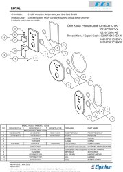 Eca Royal Mat Siyah Ankastre Banyo/Duş 3 Yolu S. Ü. 102167351C1-K - 3