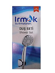 Irmak Banyo Duş Seti Takımı 5 Fonksiyon Başlık 150 cm Krom Hortum - 3