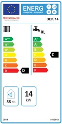 Termodinamik Dek 14 Kw Trifaze Elektrikli Kombi (Isıtma+Sıcak Su) - 3