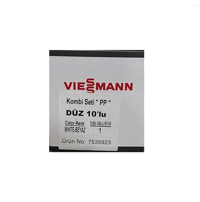 Viessmann Tam Geçişli 10'lu Düz Rekorlu Kombi Montaj Seti - 1